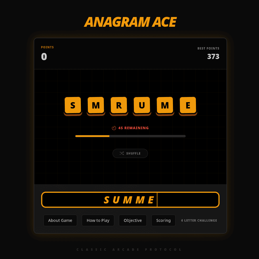 ANAGRAM ACE