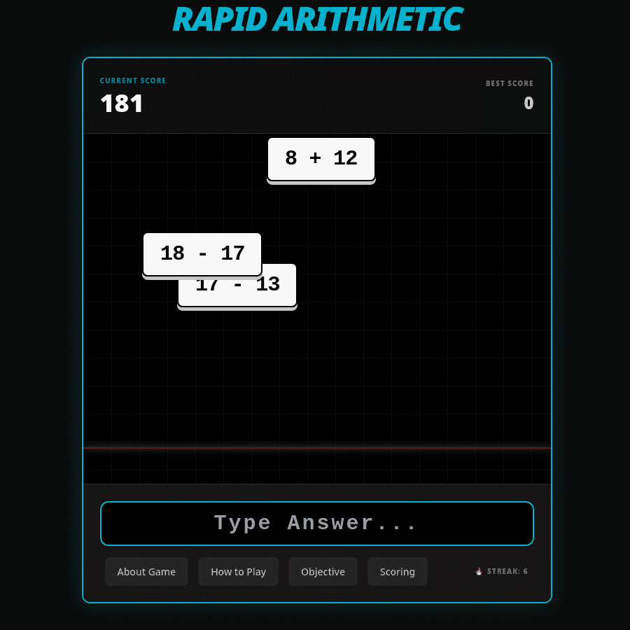 RAPID ARITHMETIC